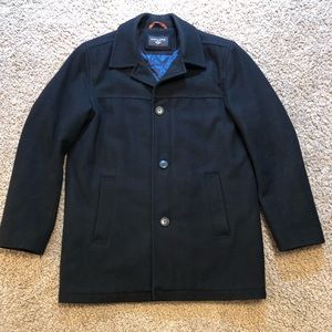 Dockers Button-Up Peacoat (wool blend)